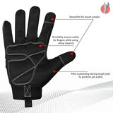Motorcycle Sports Full Finger ATV Riding Men Women Hard Knuckle Touch Screen MTB Mountain Bike Outdoor Road Cycling Hiking