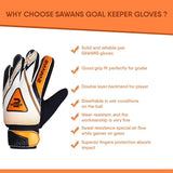 Football Goalkeeper Gloves Boys Kids Children Youth Adult Soccer Goalie Protection Goal Keeping Gloves Finger