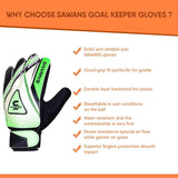 Football Goalkeeper Gloves Boys Kids Children Youth Adult Soccer Goalie Protection Goal Keeping Gloves
