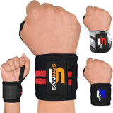 SAWANS Weight Lifting Wrist Wraps Support Bodybuilding Fitness Gym Strap Men Women Powerlifting Strengthen
