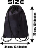 Drawstring Bags Gym Swimming School Sports Bag Unisex 2PCS Trainer String Bag Sack Backpack PE Bags for every one.