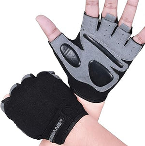 SAWANS Gym Gloves Training Weight lifting Gloves for Men Women Protection Exercise Fitness Workout Gloves Cycling Hanging Pull ups Breathable