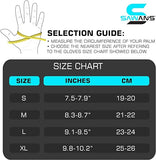 SAWANS Cross Motorcycle Gloves Protect Hand Motorbike Touch Gloves Men Motorcycle Equipment Respira Glove Men Scooter Motorcycle Glove Approved for Men and Women ATV BMX Cycling Sports