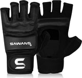 SAWANS Boxing Gloves Men Women Boxing Gloves Grappling Gloves Lightweight Karate Gloves Taekwondo Half Finger Kickboxing Sparring Martial Arts Muay Thai