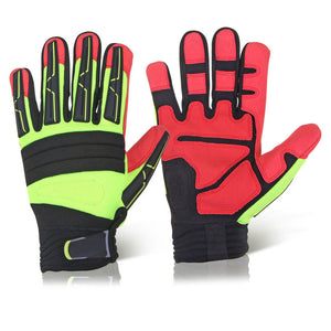 Work Gloves - Touch Capable, Impact Protection, Absorbs Vibration