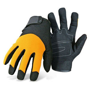 Mens Work Gloves Touch screen, Synthetic Leather Utility Gloves, Flexible Breathable