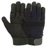 Work Glove with Elastic Cuff for Secure Fit