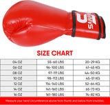 Boxing Gloves Men Women Children Kids Kickboxing MMA Martial Art Punching Bag Adult Mitts