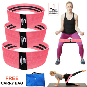 Resistance Bands Pack of 3 ( Pink )
