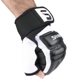 Leather MMA Boxing Gel Gloves Body Combat Punch Bag Training Martial Art