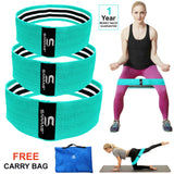 Resistance Bands Pack of 3 ( Ferozi )