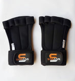 GYM WEIGHT LIFTING GLOVES FITNESS Neoprene Wrist Support Straps All Size