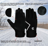 Bicycle Cycling Gloves Men's Padded Sport Touchscreen Anti slip Thermal Ski Adult